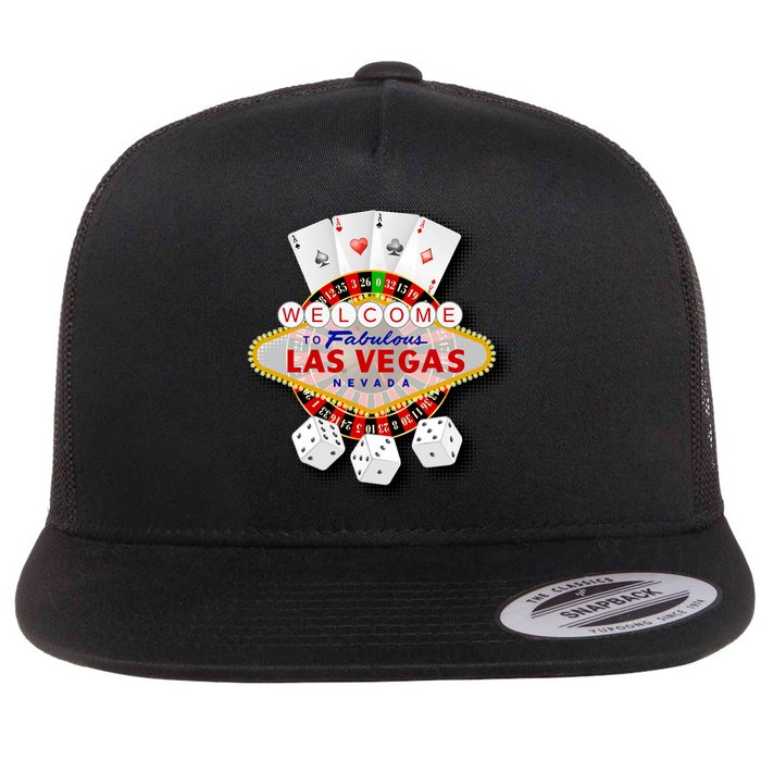 Welcome To Fabulous Las Vegas Flatbill Hat