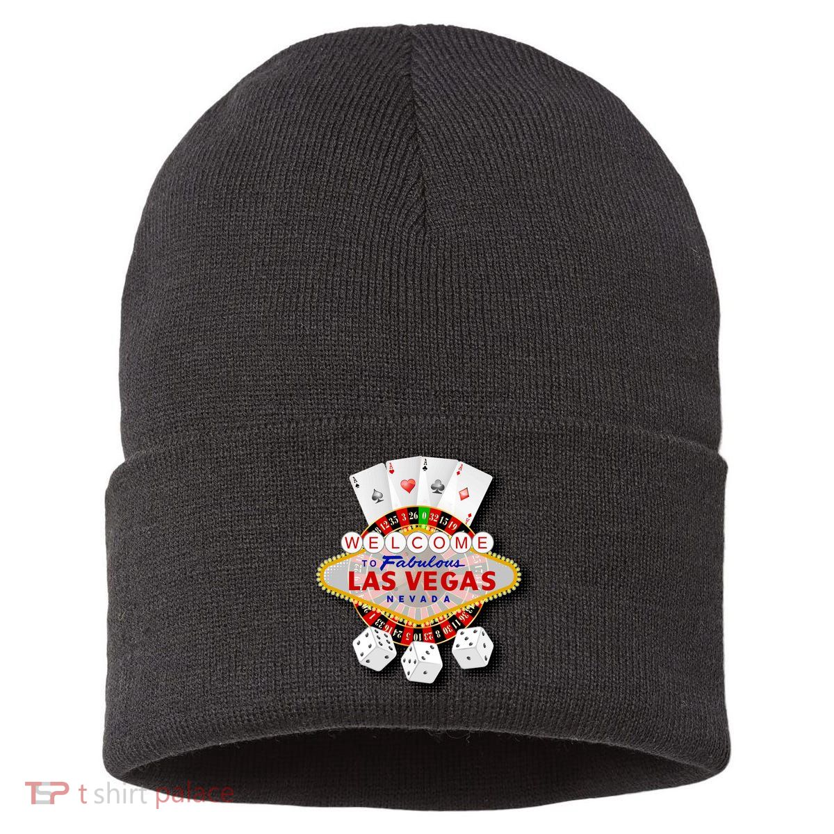 Welcome To Fabulous Las Vegas Sustainable Knit Beanie
