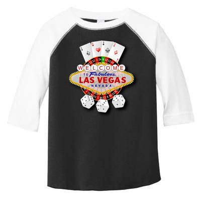 Welcome To Fabulous Las Vegas Toddler Fine Jersey T-Shirt