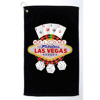 Welcome To Fabulous Las Vegas Golf Towel