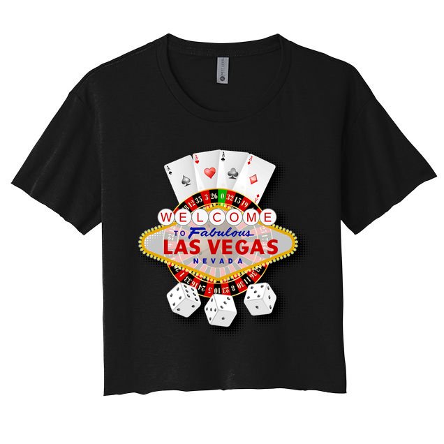 Welcome To Fabulous Las Vegas Crop Top