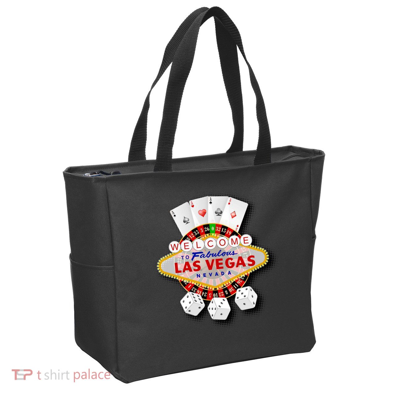 Welcome To Fabulous Las Vegas Zip Tote Bag