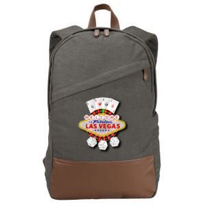 Welcome To Fabulous Las Vegas Cotton Canvas Backpack