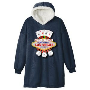 Welcome To Fabulous Las Vegas Hooded Wearable Blanket