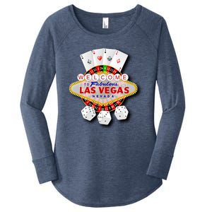 Welcome To Fabulous Las Vegas Women's Perfect Tri Tunic Long Sleeve Shirt