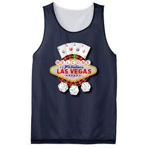 Welcome To Fabulous Las Vegas Mesh Reversible Basketball Jersey Tank