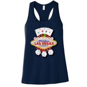 Welcome To Fabulous Las Vegas Women's Racerback Tank