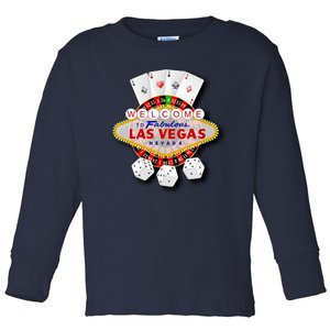 Welcome To Fabulous Las Vegas Toddler Long Sleeve Shirt