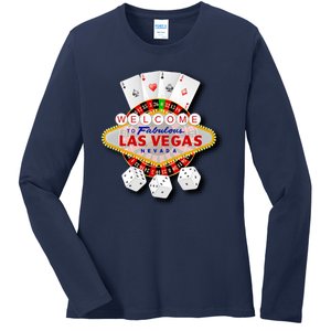 Welcome To Fabulous Las Vegas Ladies Long Sleeve Shirt