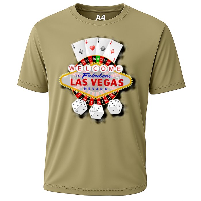 Welcome To Fabulous Las Vegas Cooling Performance Crew T-Shirt