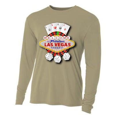 Welcome To Fabulous Las Vegas Cooling Performance Long Sleeve Crew
