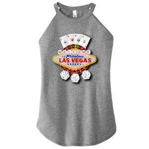 Welcome To Fabulous Las Vegas Women's Perfect Tri Rocker Tank