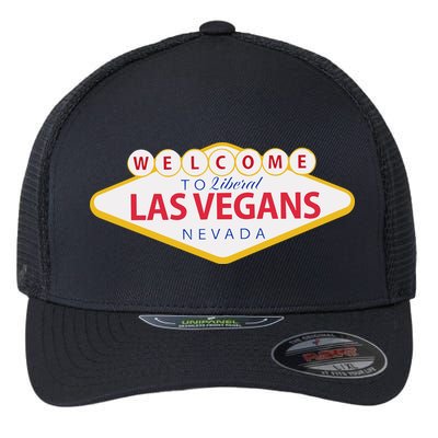 Welcome To Fabulous Las Vegas Nevada Flexfit Unipanel Trucker Cap