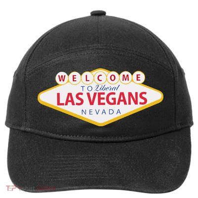 Welcome To Fabulous Las Vegas Nevada 7-Panel Snapback Hat