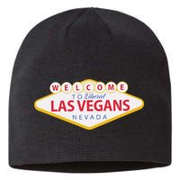 Welcome To Fabulous Las Vegas Nevada Sustainable Beanie