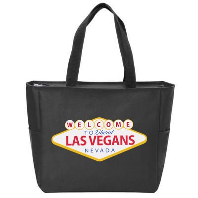 Welcome To Fabulous Las Vegas Nevada Zip Tote Bag