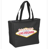 Welcome To Fabulous Las Vegas Nevada Zip Tote Bag