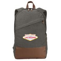 Welcome To Fabulous Las Vegas Nevada Cotton Canvas Backpack