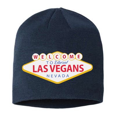 Welcome To Fabulous Las Vegas Nevada Sustainable Beanie