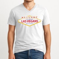 Welcome To Fabulous Las Vegas Nevada V-Neck T-Shirt