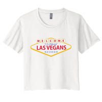 Welcome To Fabulous Las Vegas Nevada Crop Top