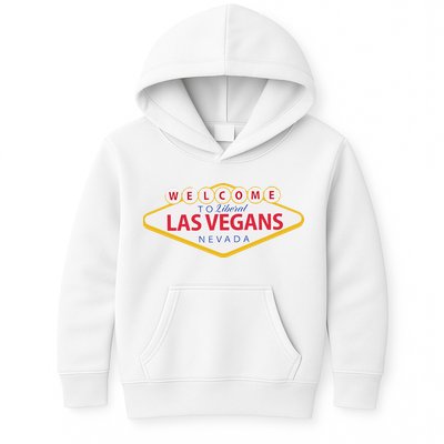 Welcome To Fabulous Las Vegas Nevada Kids Hoodie