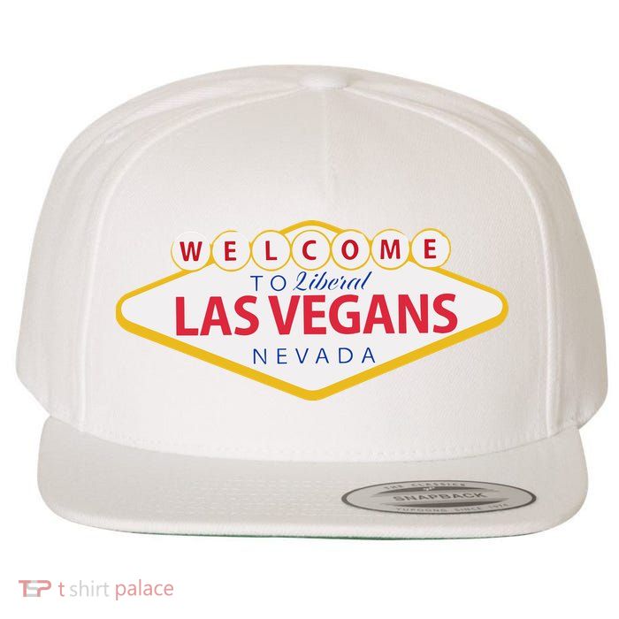 Welcome To Fabulous Las Vegas Nevada Wool Snapback Cap