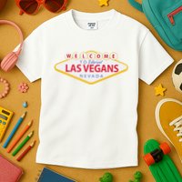 Welcome To Fabulous Las Vegas Nevada Kids T-Shirt