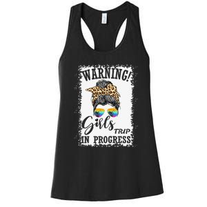 Wo Trip Funny Weekend Trip Vacation Outing Women's Racerback Tank