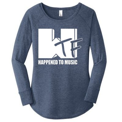 What The Fuuuuuuuck Happened To Music Women's Perfect Tri Tunic Long Sleeve Shirt