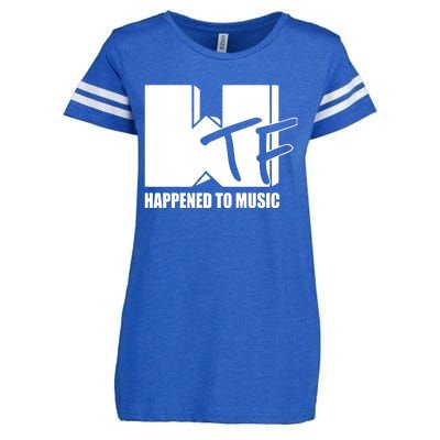 What The Fuuuuuuuck Happened To Music Enza Ladies Jersey Football T-Shirt