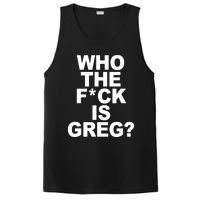 Who The Fuck Is Greg Political PosiCharge Competitor Tank