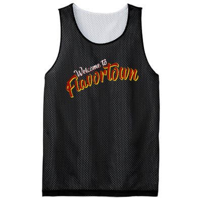 Welcome To Flavortown Mesh Reversible Basketball Jersey Tank