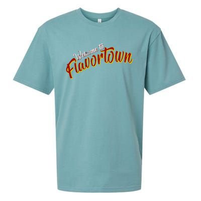 Welcome To Flavortown Sueded Cloud Jersey T-Shirt