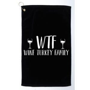 Wine Turkey Family Platinum Collection Golf Towel