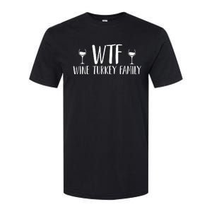 Wine Turkey Family Softstyle CVC T-Shirt