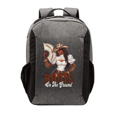Where Them Fans at Boots On Da Ground Cowgirl Linedance Vector Backpack