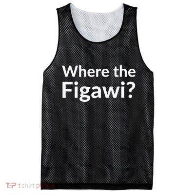 Where The Figawi Mesh Reversible Basketball Jersey Tank