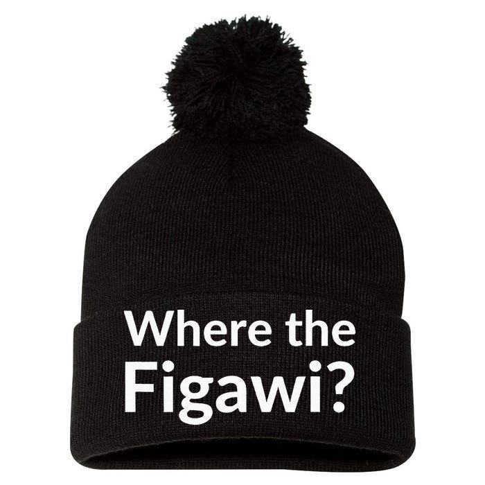 Where The Figawi Pom Pom 12in Knit Beanie