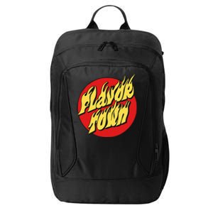 Welcome To Flavortown Mayor Of Flavor Town Funny Meme City Backpack