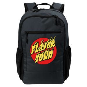 Welcome To Flavortown Mayor Of Flavor Town Funny Meme Daily Commute Backpack