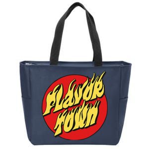 Welcome To Flavortown Mayor Of Flavor Town Funny Meme Zip Tote Bag