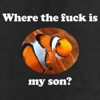 Where The Fuck Is My Son Funny Clownfish Trucker Hat