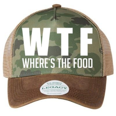 Wheres The Food Gift Funny Wtf Gift Legacy Tie Dye Trucker Hat