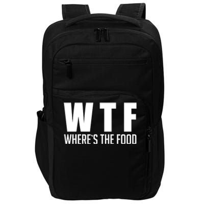 Wheres The Food Gift Funny Wtf Gift Impact Tech Backpack