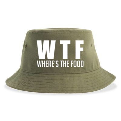 Wheres The Food Gift Funny Wtf Gift Sustainable Bucket Hat