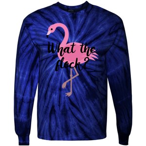 What The Flock Tie-Dye Long Sleeve Shirt