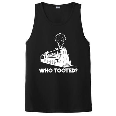 Who Tooted Funny Train Lovers & Railroad Model Trains PosiCharge Competitor Tank