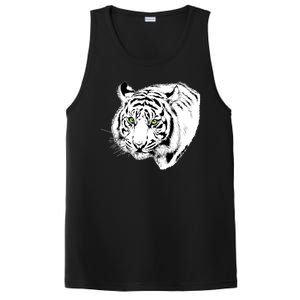 White Tiger Face PosiCharge Competitor Tank