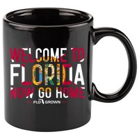 Welcome To Florida Now Go Home 11oz C Handle Ceramic Mug